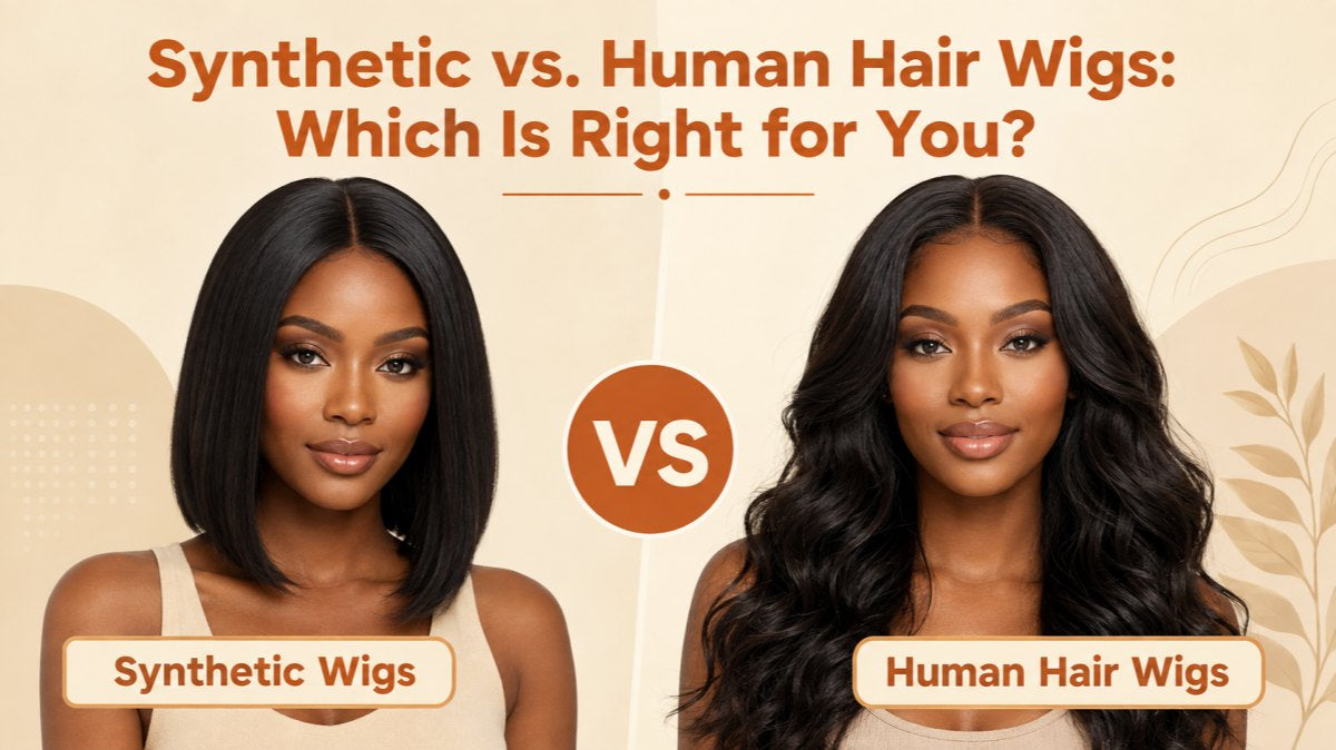 Synthetic vs. Human Hair Wigs: Which Is Right for You?