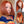 Load image into Gallery viewer, Beeos Blue Red & Ginger Color Straight Lace Frontal Bob BL109