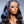 Load image into Gallery viewer, Beeos 13X4 SKINLIKE Real HD Full Frontal Lace Wig Black With Blue Skunk Stripe Body Wave BL161
