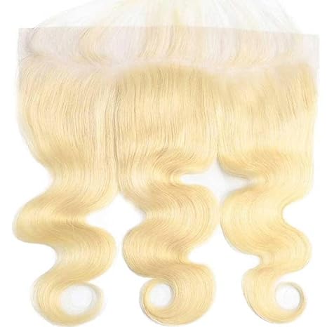 Beeos 13x6 613# Blonde SKINLIKE Real HD Lace Frontal Straight Body Wave Human Hair ZH029