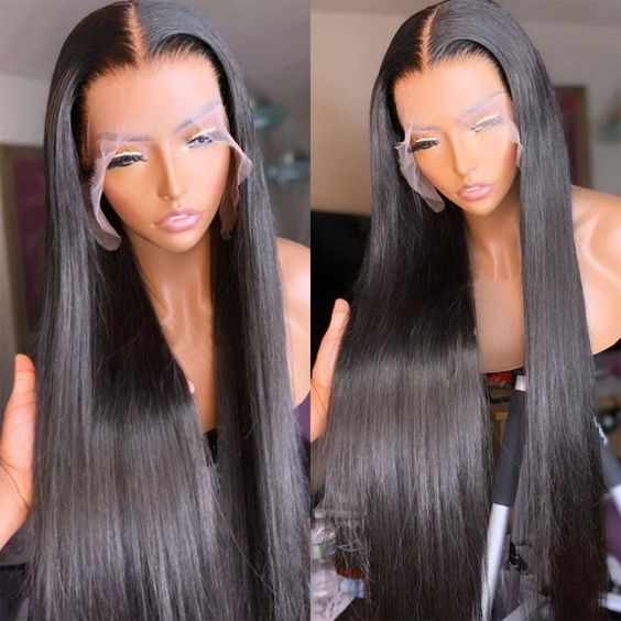 Beeos 13x6 Full Frontal SKINLIKE Real HD Lace Wig Silky Straight Pre Plucked Hairline ZH032
