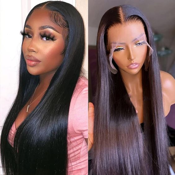 Beeos 13x6 Full Frontal SKINLIKE Real HD Lace Wig Silky Straight Pre Plucked Hairline ZH032