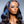 Load image into Gallery viewer, Beeos 13X4 SKINLIKE Real HD Full Frontal Lace Wig Black With Blue Skunk Stripe Body Wave BL161
