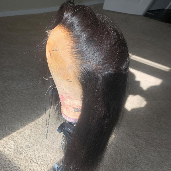 Beeos 13x4 Full Frontal SKINLIKE Real HD Lace Wig Straight & Curly Wig BL200 Ship From Amazon