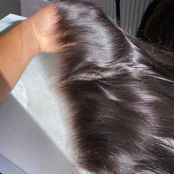 Beeos 13x4 SKINLIKE Real HD Lace Frontal With 3Pcs Bundles Deal Body Wave BU12