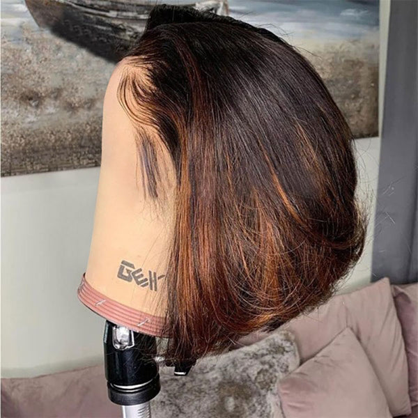 BEEOS 1B/#30 13x4 SKINLIKE Real HD Lace Frontal Highlight BOB BL121