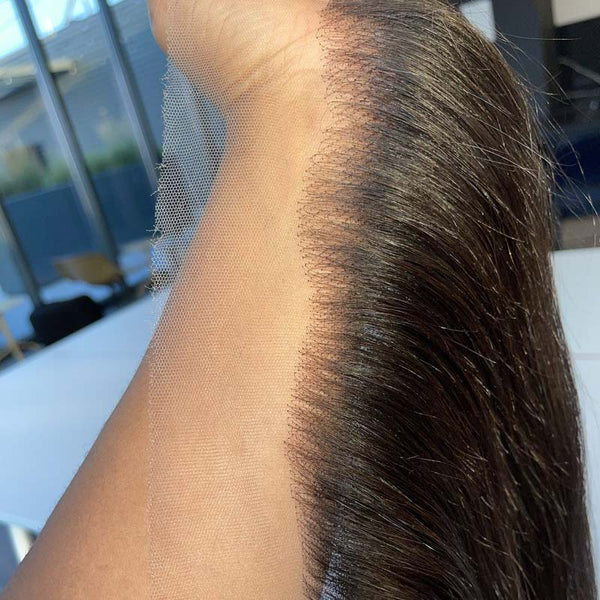 Beeos 13x6 SKINLIKE Real HD Lace Frontal With 3Pcs Bundles Deal Body Wave ZH037
