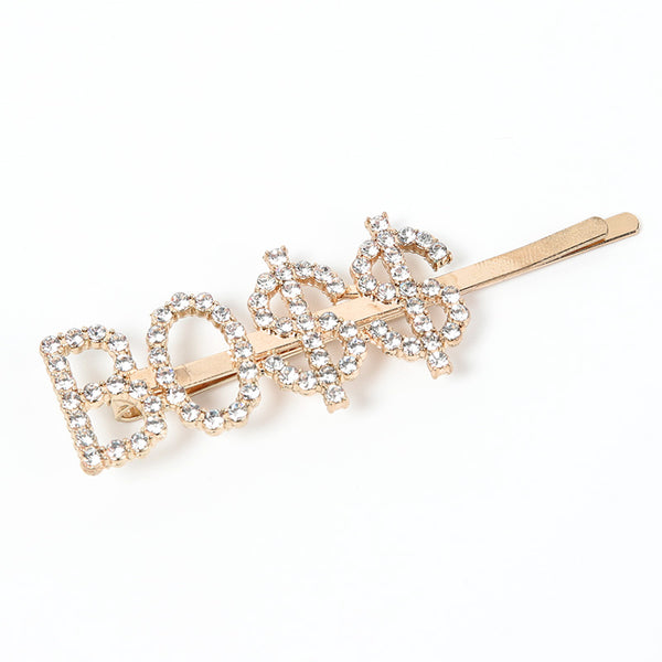 BEEOS Metal Hair Clips Silver Color Sparkly Hair Accessories for Women Girls BLA03