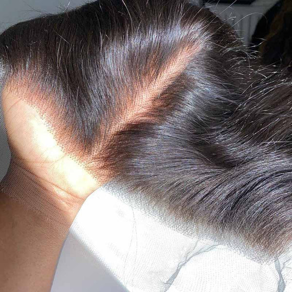 Beeos 13x6 SKINLIKE Real HD Lace Frontal With 3Pcs Bundles Deal Body Wave ZH037