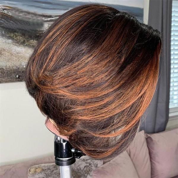 BEEOS 1B/#30 13x4 SKINLIKE Real HD Lace Frontal Highlight BOB BL121