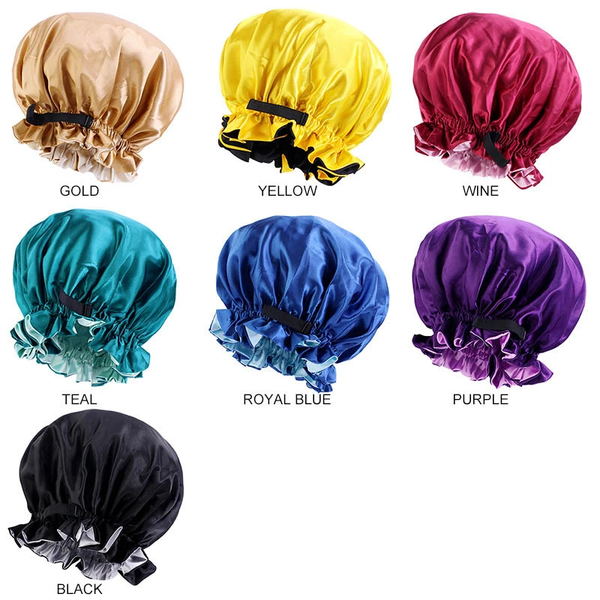 BEEOS DOUBLE LAYER SILK SOFT SLEEPING CAP TA03