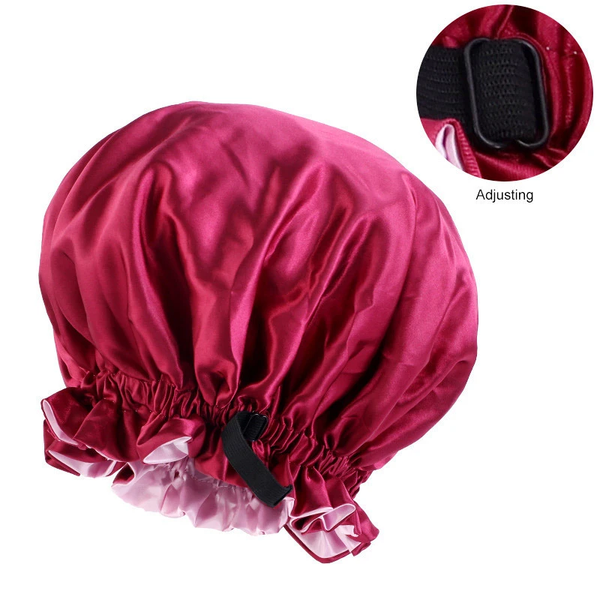 BEEOS DOUBLE LAYER SILK SOFT SLEEPING CAP TA03