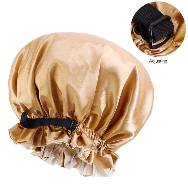 BEEOS DOUBLE LAYER SILK SOFT SLEEPING CAP TA03