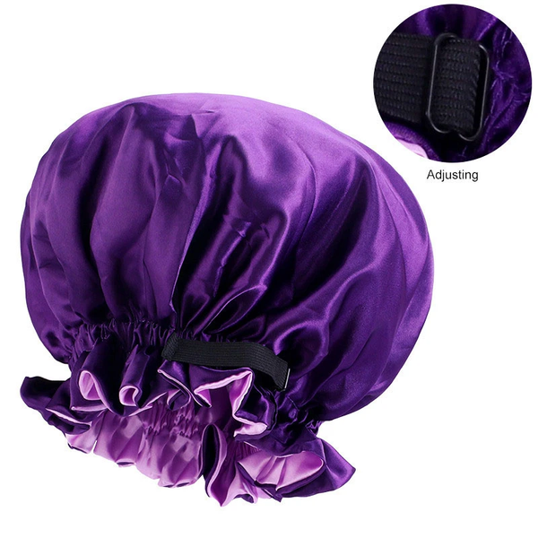 BEEOS DOUBLE LAYER SILK SOFT SLEEPING CAP TA03