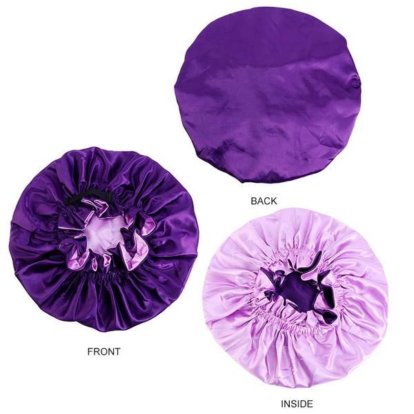 BEEOS DOUBLE LAYER SILK SOFT SLEEPING CAP TA03